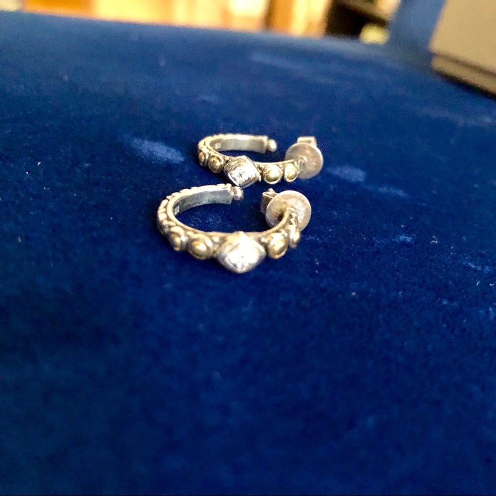 Effy Silver Hoops Earrings - Picture 2 of 5